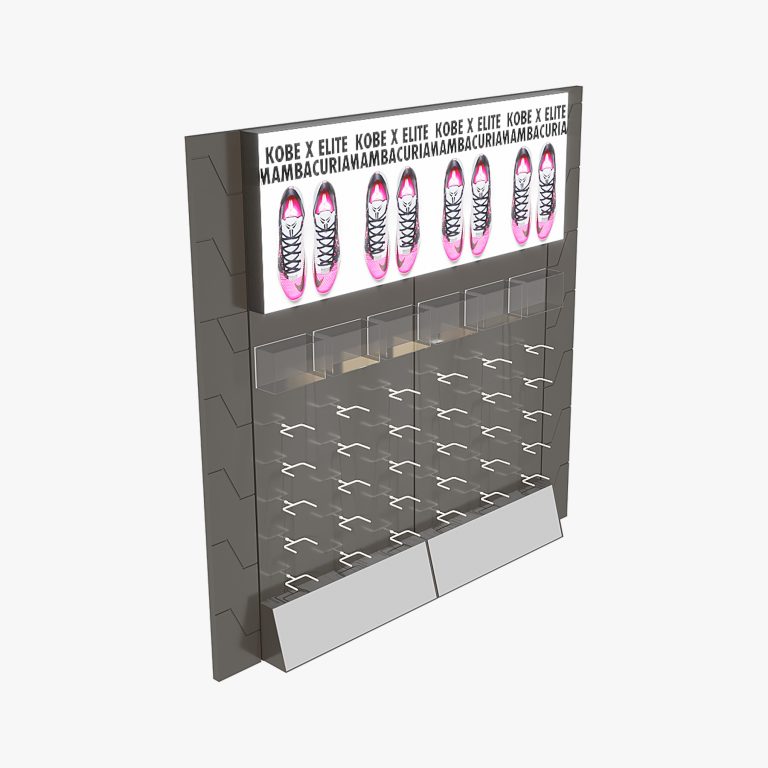 anpassade-skor-vägg-rack