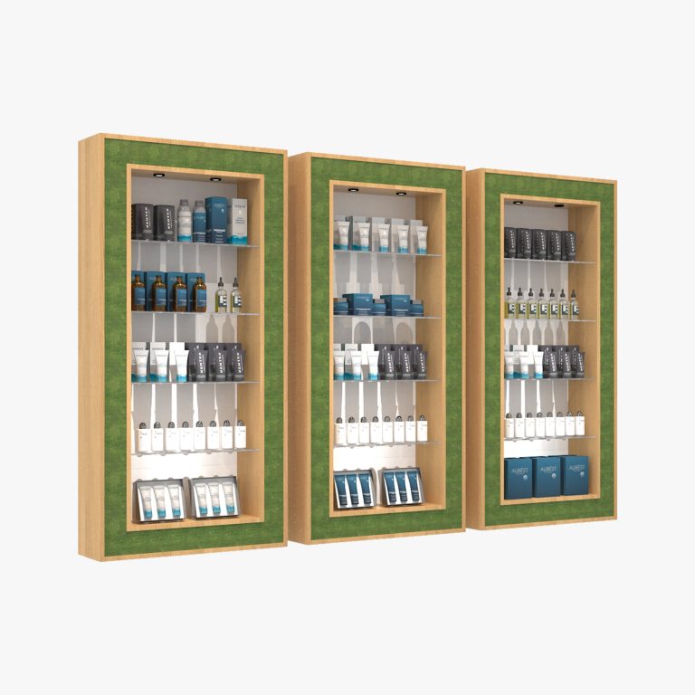 anpassad-vägg-glas-display-hylla